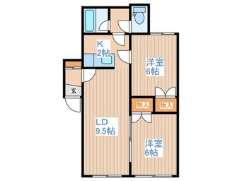 間取図 ルモアⅡ