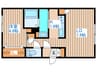 グランメールS-Village18. 1LDKの間取り