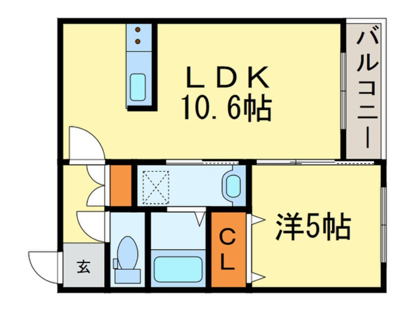 間取図 グレーシア