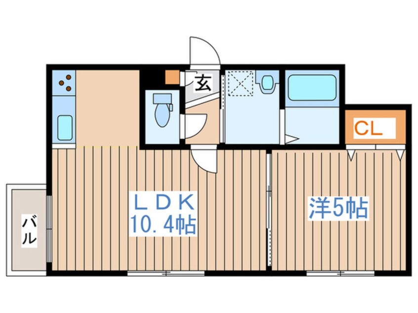 間取図 グレーシア