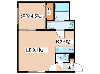 間取図 プリヴィエール美園