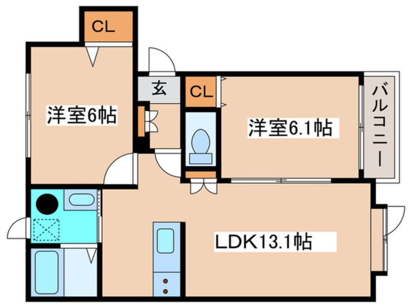 間取図 プランド－ル