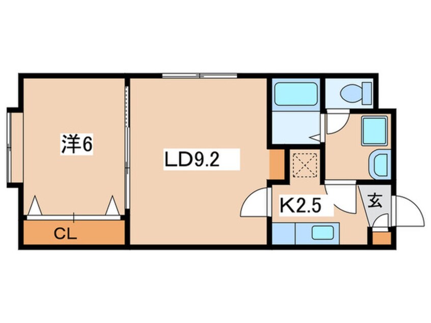 間取図 ラテルネ公園通り