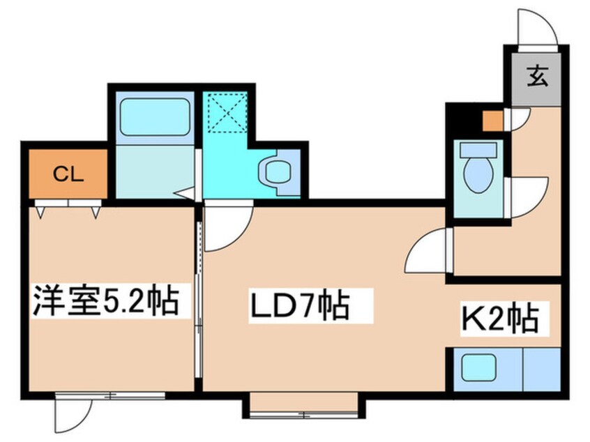 間取図 ボヌ－ル