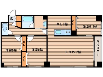間取図 ブリ－ズＮ４１