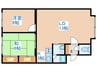 MTハウス 2LDKの間取り