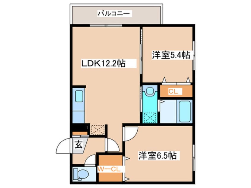 間取図 Prendre Montee 北円山