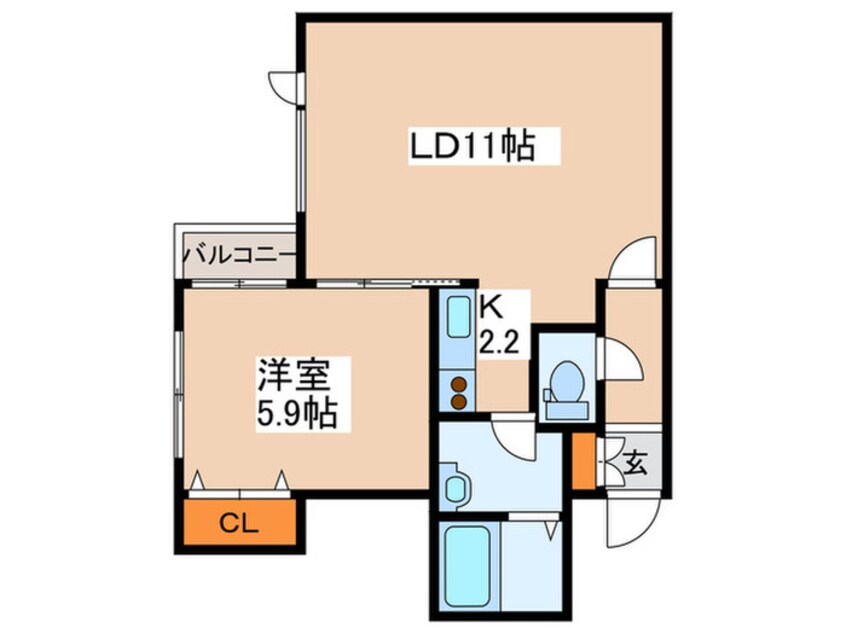 間取図 グランデディモーラ