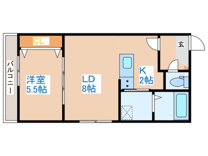 間取図 グランループ西野