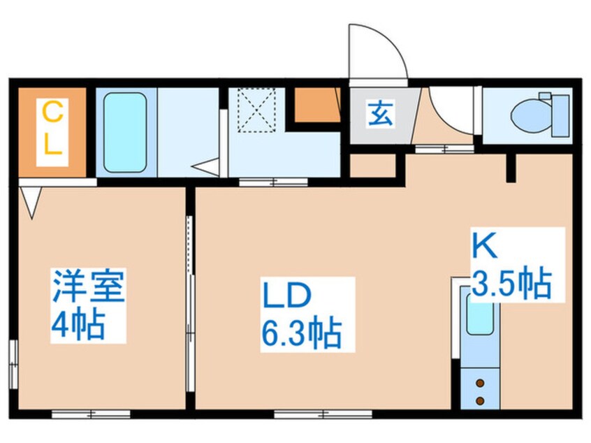 間取図 Terrace　Kasumi