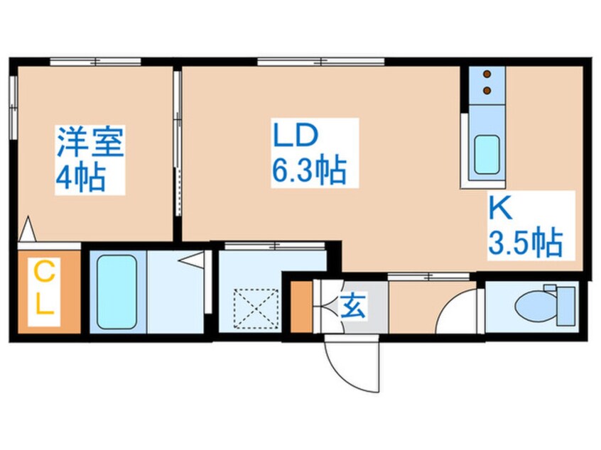 間取図 Terrace　Kasumi