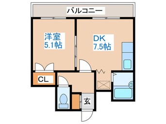 間取図 キャピタルＹＭＤ