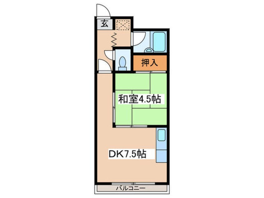 間取図 キャピタルＹＭＤ