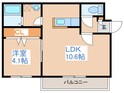 グラスマーレⅢの間取図