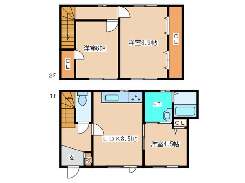 間取図 平和通11丁目北　佐藤邸