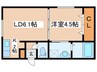Lato Parco 1LDKの間取り