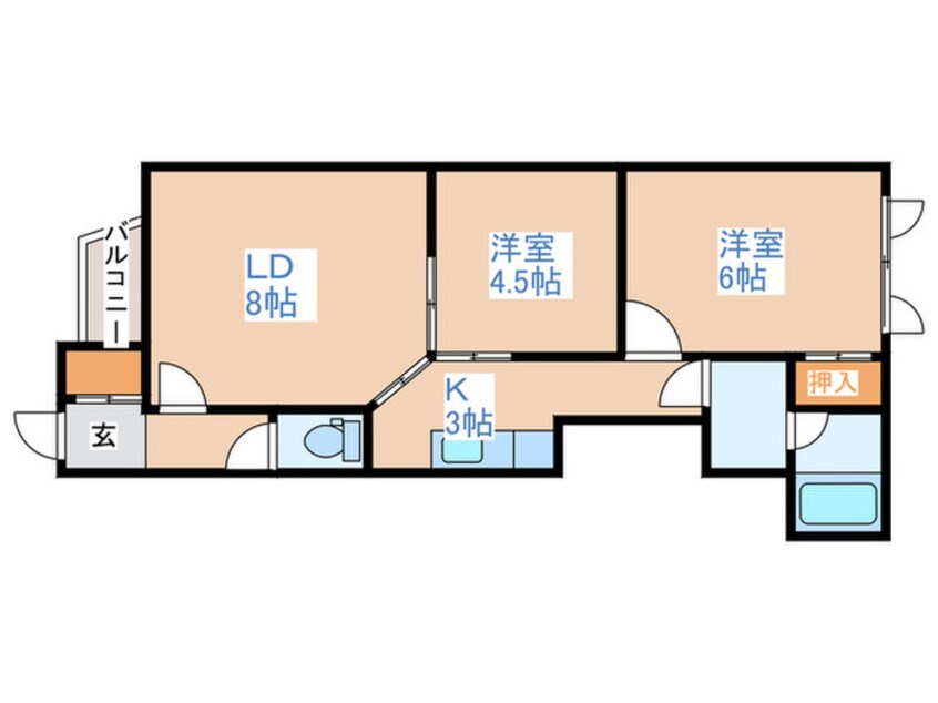 間取図 ベルエトワール