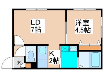 間取図 ＬＥＥ　ＳＰＡＣＥ　３６