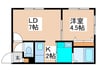 ＬＥＥ　ＳＰＡＣＥ　３６ 1LDKの間取り