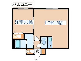 間取図 Ｃｌａｓｓ．Ｎ