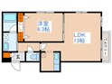 コンフォート澄川の間取図