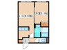 Parente Nango15 1LDKの間取り