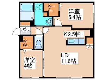 間取図 アルファスクエア北24西2