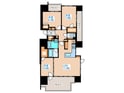 シティハウス円山(1105)の間取図