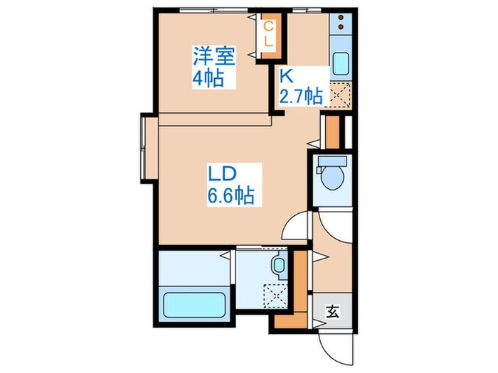 間取り図 la luce