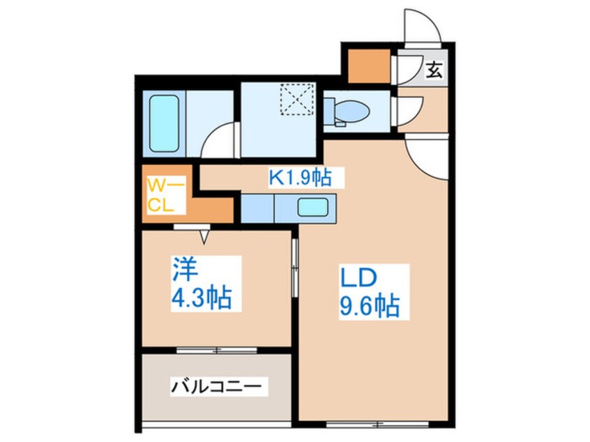 間取図 GRAN DUKE八軒