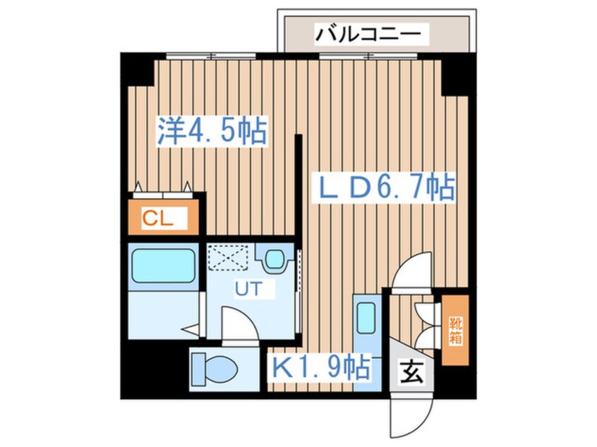 間取図 札幌レジデンス桑園