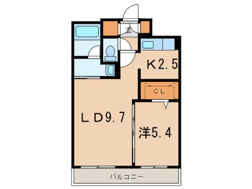 間取図 アオアクア白石