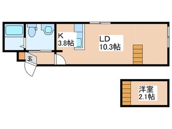 間取図 SROOM+