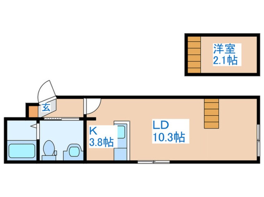 間取図 SROOM+