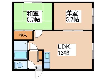 間取図 メゾン新川