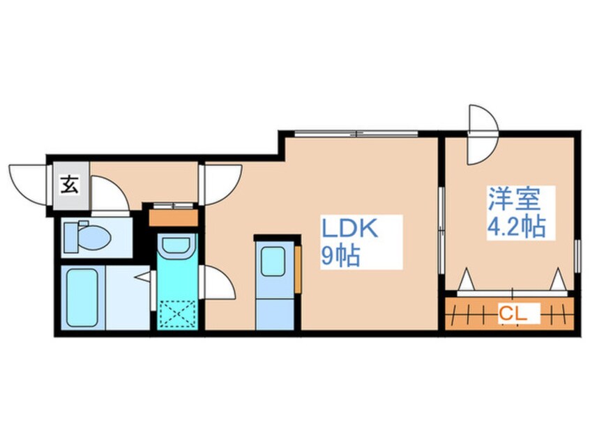 間取図 ブラン・スタ－レＮ２６