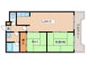 クリ－ンシャト－北３９ 2LDKの間取り