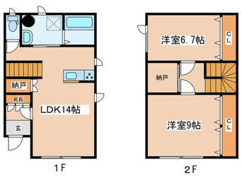 間取図 ぷれしゃす2009