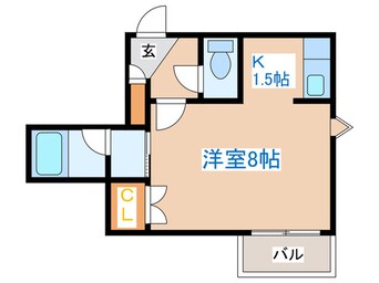 間取図 CASTELLO　DEL　SORE