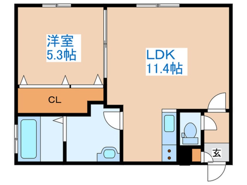間取図 ローワン