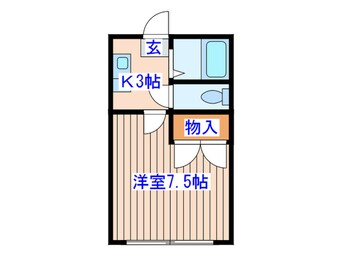 間取図 コーポＭＴＫ