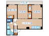 花園レジデンス 3LDKの間取り
