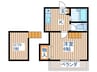 スカイコ－ト太白 1Kの間取り
