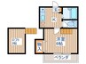 スカイコ－ト太白 1Kの間取り