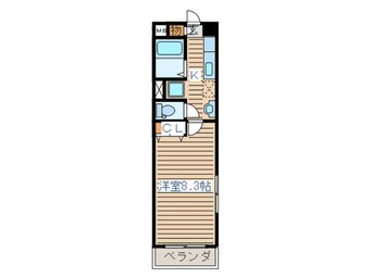 間取図 スタ－リット上杉