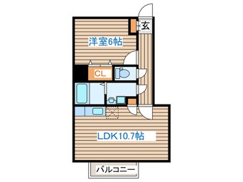 間取図 エスト・ハナセン