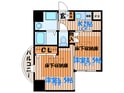 Aimerest Sendai つつじ山の間取図