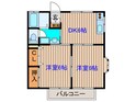 ヴィクトールハット原町の間取図