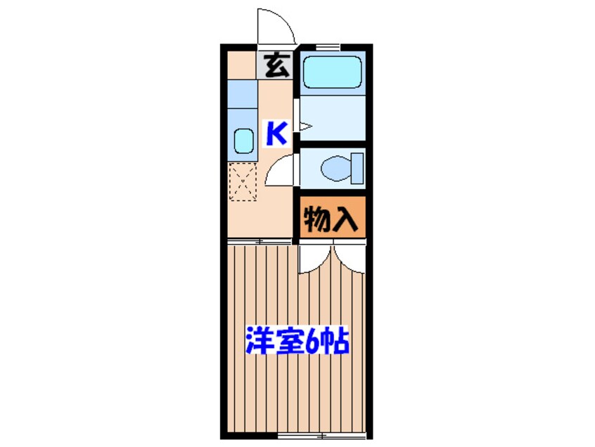 間取図 COLORIZE F