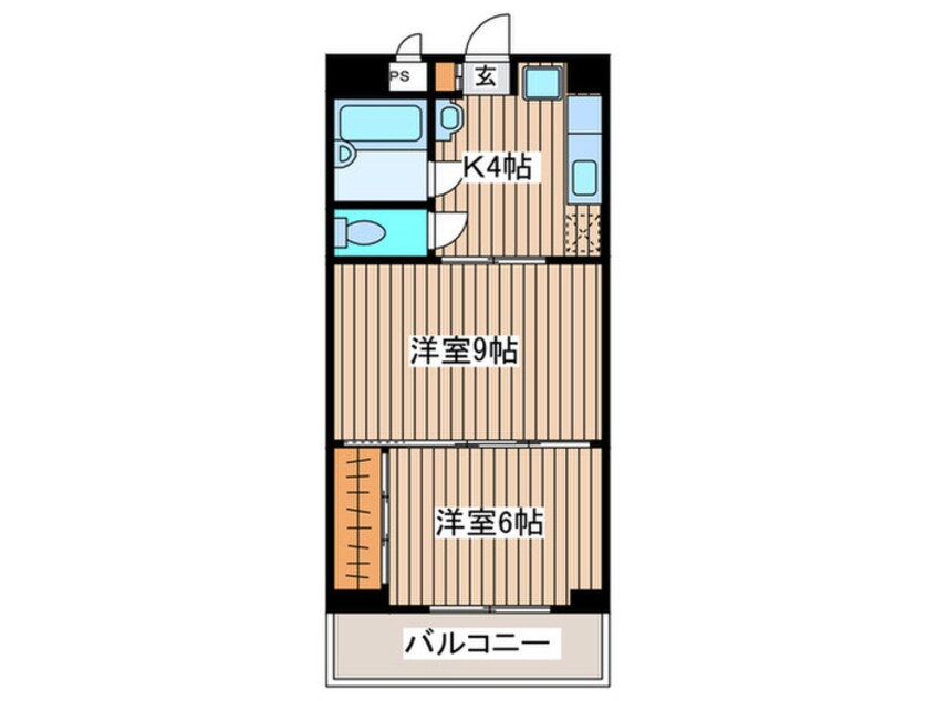 間取図 アーバンハイツ中野栄